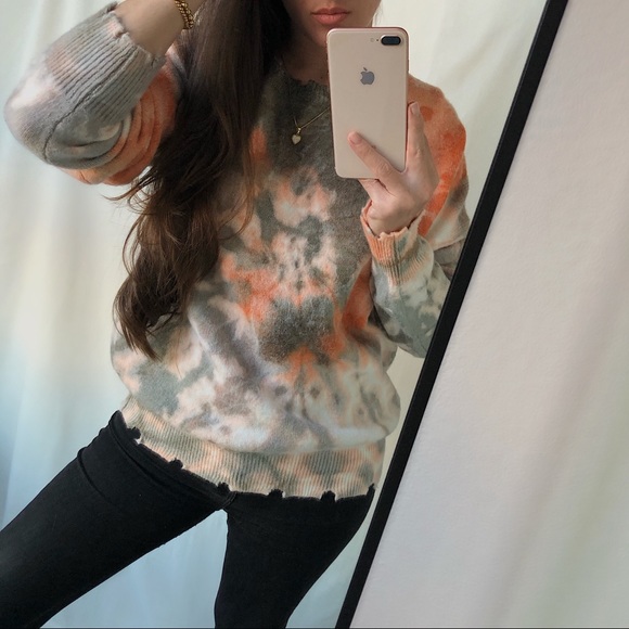 SWEATER tie dye sweatshirt - Picture 4 of 9